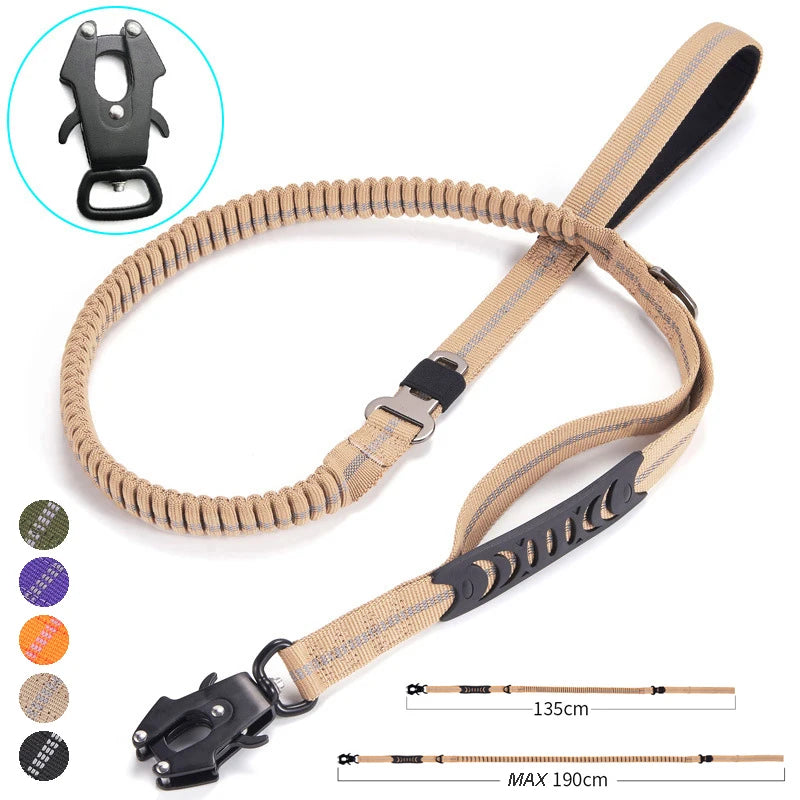 Bungee Dog Leash | Tactical Dog Leash | MilitaryKart