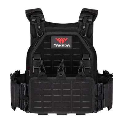 MC Camo Tactical Combat Vest – Adjustable Plate Carrier for Outdoor Adventures