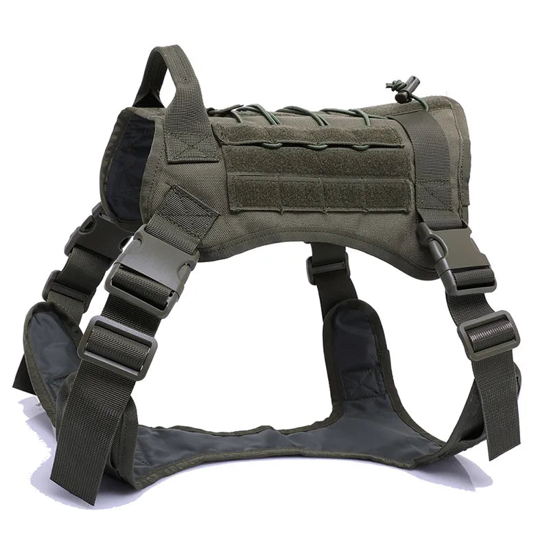 Tactical Dog Harness | Molle Dog Leash | MilitaryKart