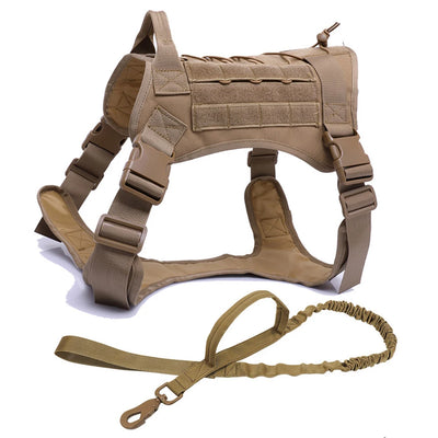 Tactical Dog Harness | Molle Dog Leash | MilitaryKart