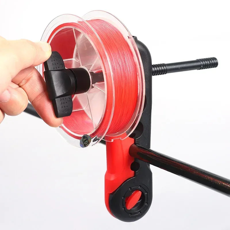 Portable Fishing Line Winder Spooling Tool for Spinning and Baitcasting Reels