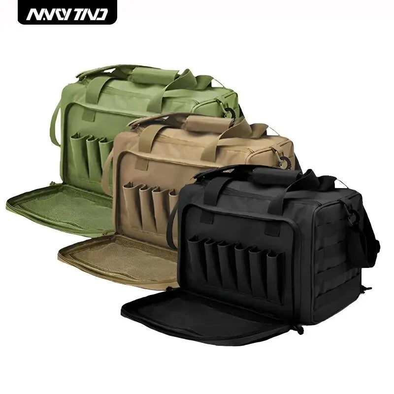 All-in-One Pistol Tool and Gun Range Storage Bag