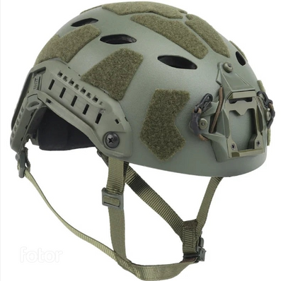 Lightweight Tactical FAST Helmet with NVG Mount & Side Rails for Outdoor Sports