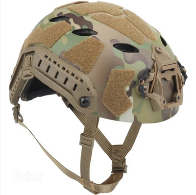 Lightweight Tactical FAST Helmet with NVG Mount & Side Rails for Outdoor Sports