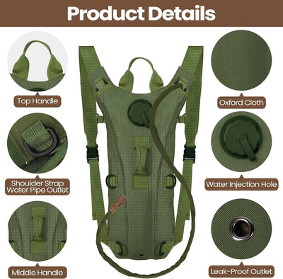 Tactical Hydration Backpack | 3L Hydration Backpack | MilitaryKart