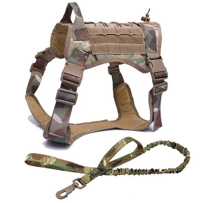 Tactical Dog Harness | Molle Dog Leash | MilitaryKart