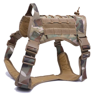 Tactical Dog Harness | Molle Dog Leash | MilitaryKart