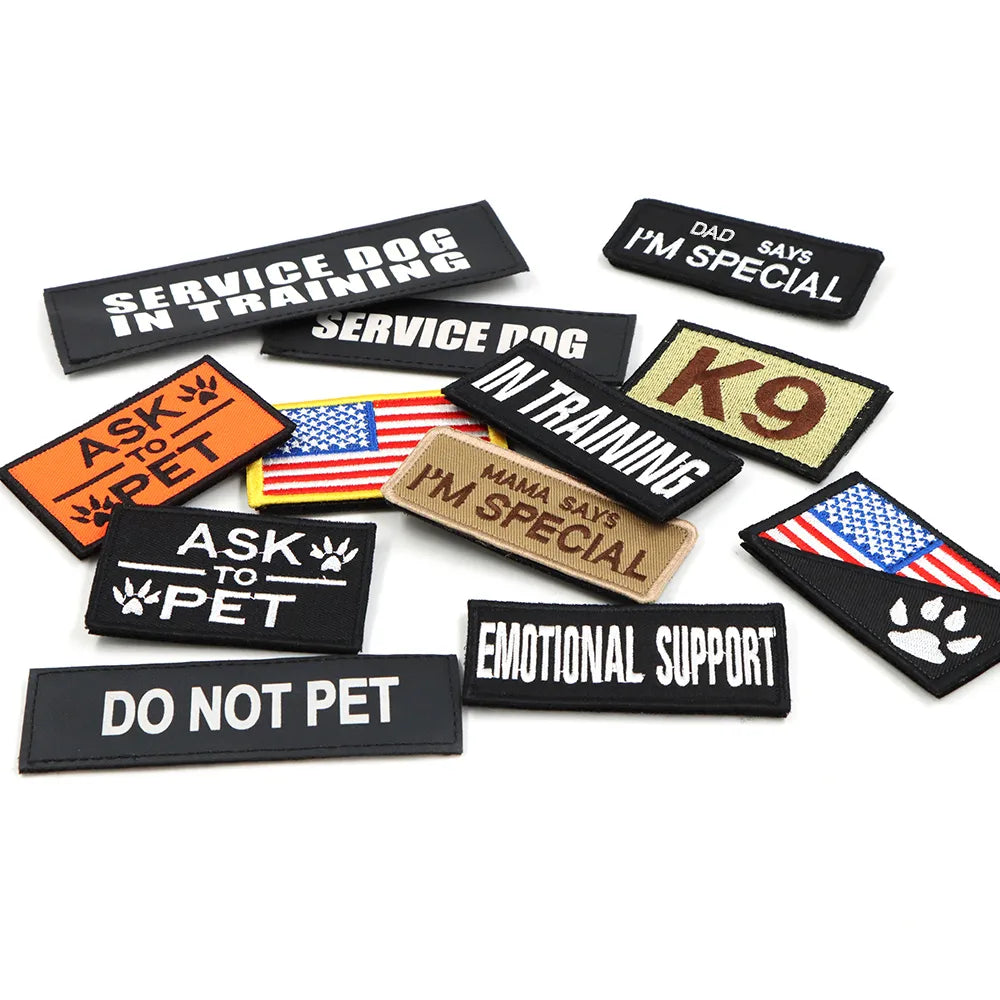 Personalized Dog Tags | Dog Harness Tags | MilitaryKart