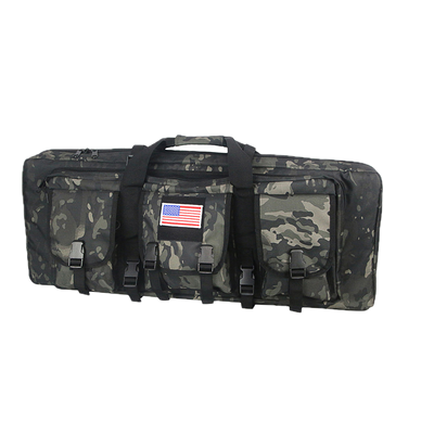 Tactical Double Rifle Bag - Molle Rifle Case for Sniper, Airsoft & Hunting Gear