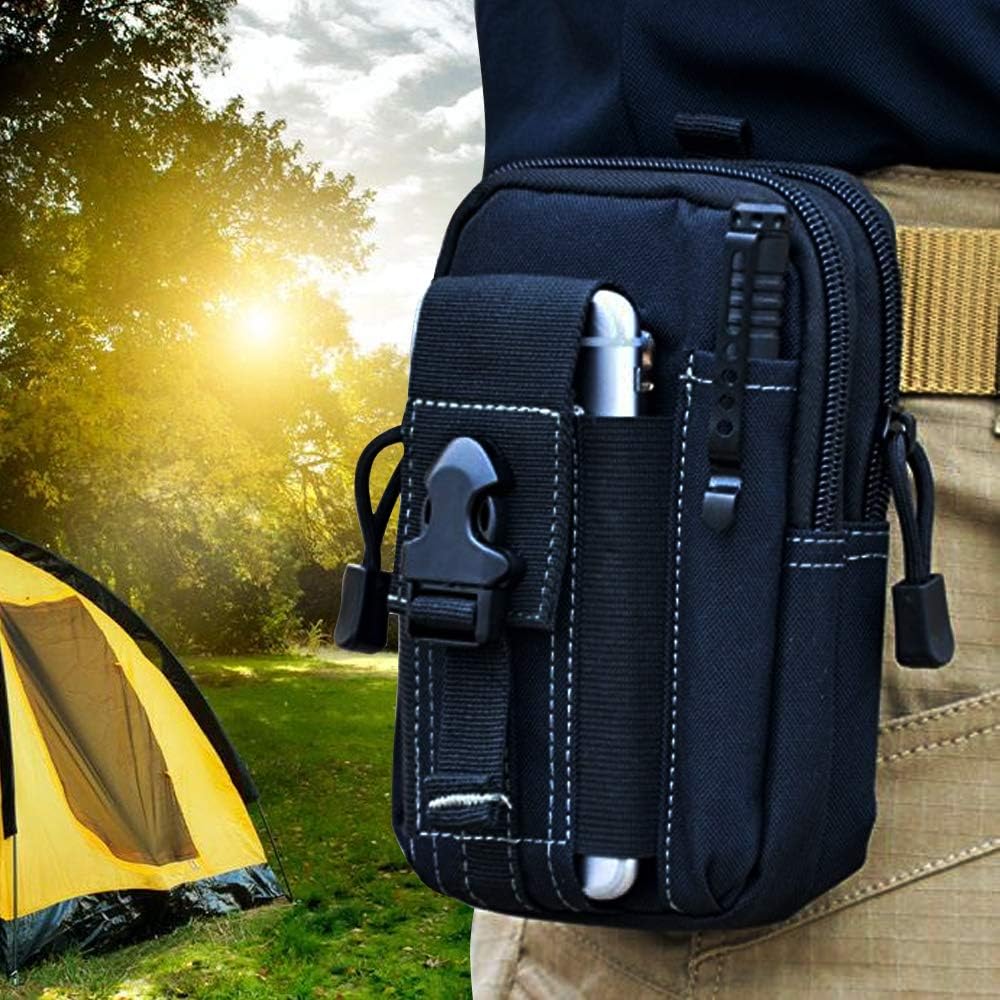 Tactical MOLLE EDC Pouch – Compact Military Belt Bag for Outdoor Use