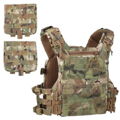 Multifunctional Tactical Vest – Outdoor Military Combat Vest with MOLLE System