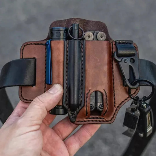 Leather edc belt best sale