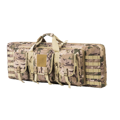 Tactical Double Rifle Bag - Molle Rifle Case for Sniper, Airsoft & Hunting Gear