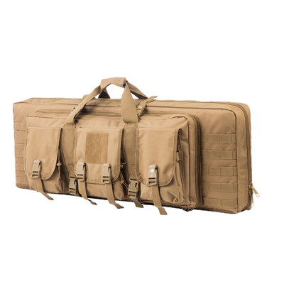 Tactical Double Rifle Bag - Molle Rifle Case for Sniper, Airsoft & Hunting Gear