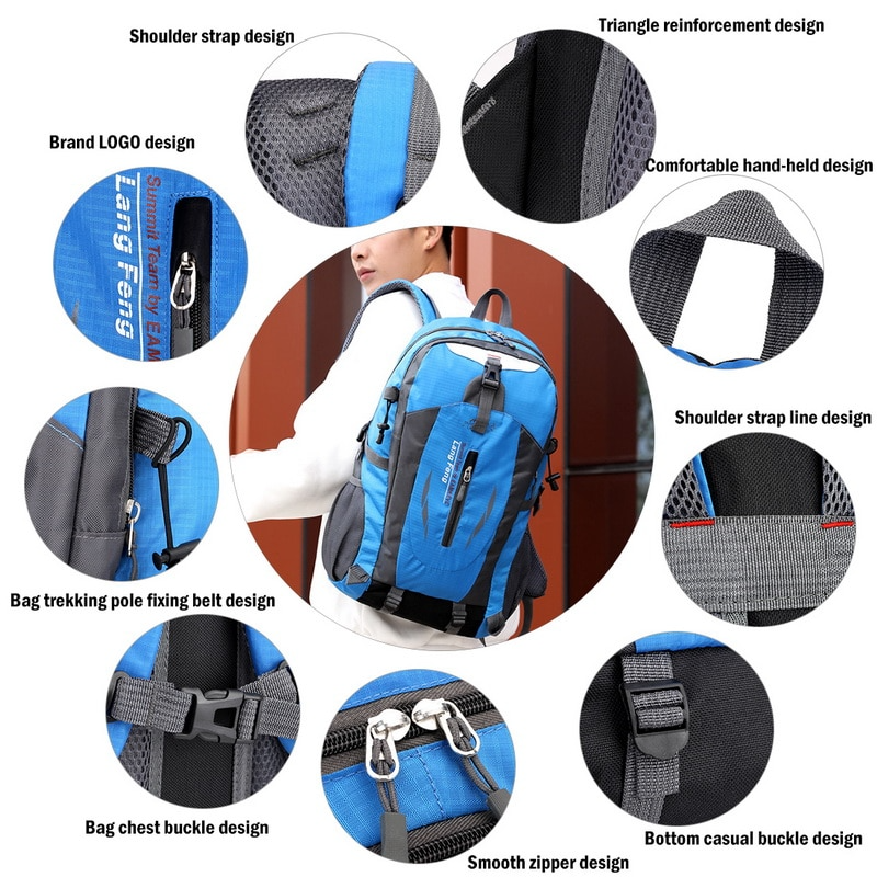 Waterproof Travel Backpack | 40L Backpack For Camping | MilitaryKart