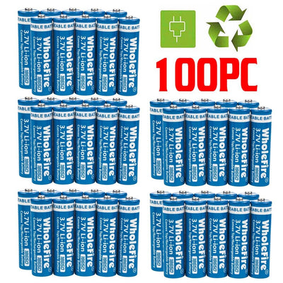 18650 Rechargeable Batteries | Li-ion 3.7V Batteries | MilitaryKart