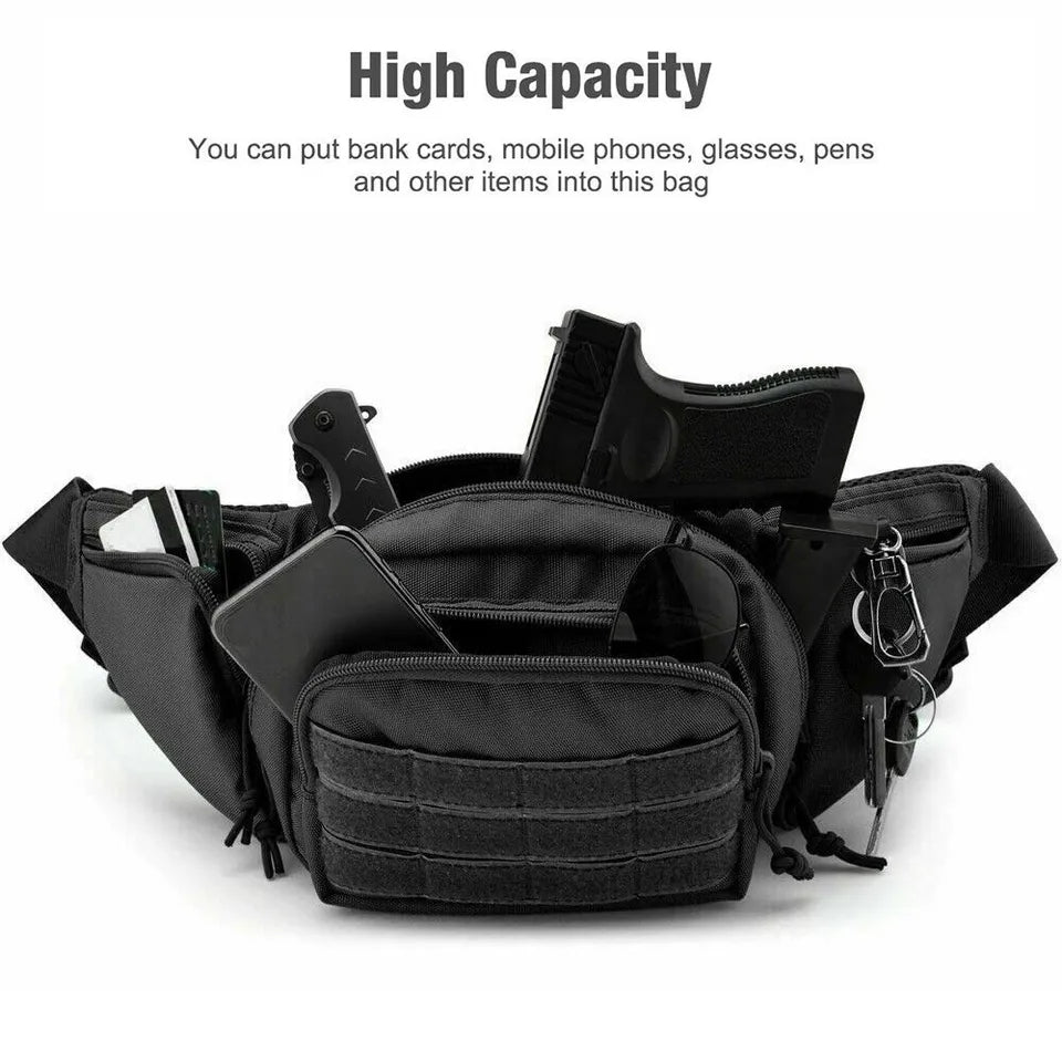 Tactical Waist Pack - Concealed Carry Fanny Pack Holster