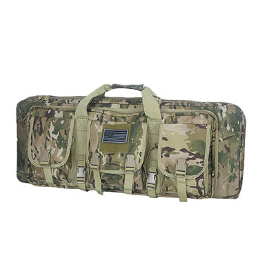 Tactical Double Rifle Bag - Molle Rifle Case for Sniper, Airsoft & Hunting Gear