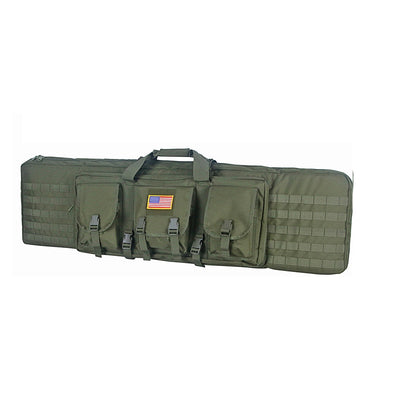 Tactical Double Rifle Bag - Molle Rifle Case for Sniper, Airsoft & Hunting Gear