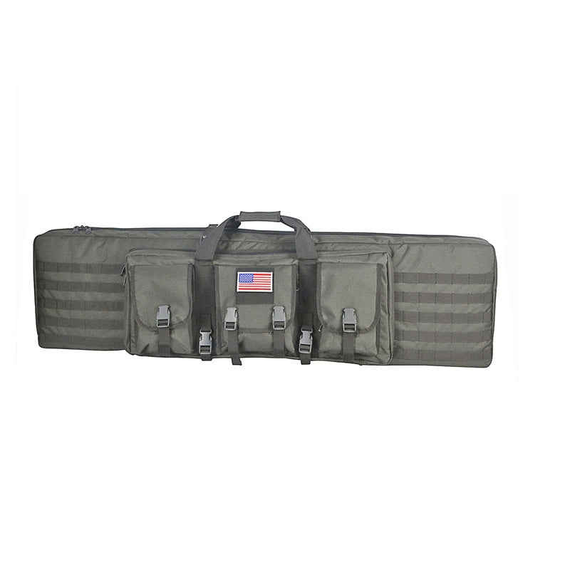 Tactical Double Rifle Bag - Molle Rifle Case for Sniper, Airsoft & Hunting Gear