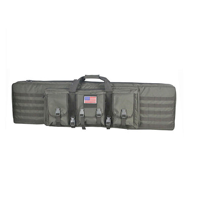 Tactical Double Rifle Bag - Molle Rifle Case for Sniper, Airsoft & Hunting Gear