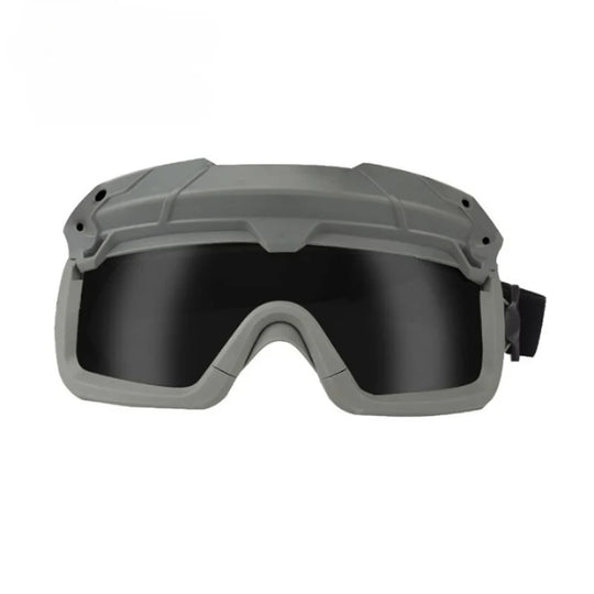 combat goggles SINAIRSOFT Tactical Helmet Safety Goggles Hunting Protective Glasses MCBK-Black Lens