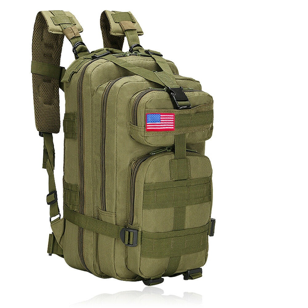 30L Military Tactical Backpack – Waterproof Outdoor Rucksack for Camping & Survival
