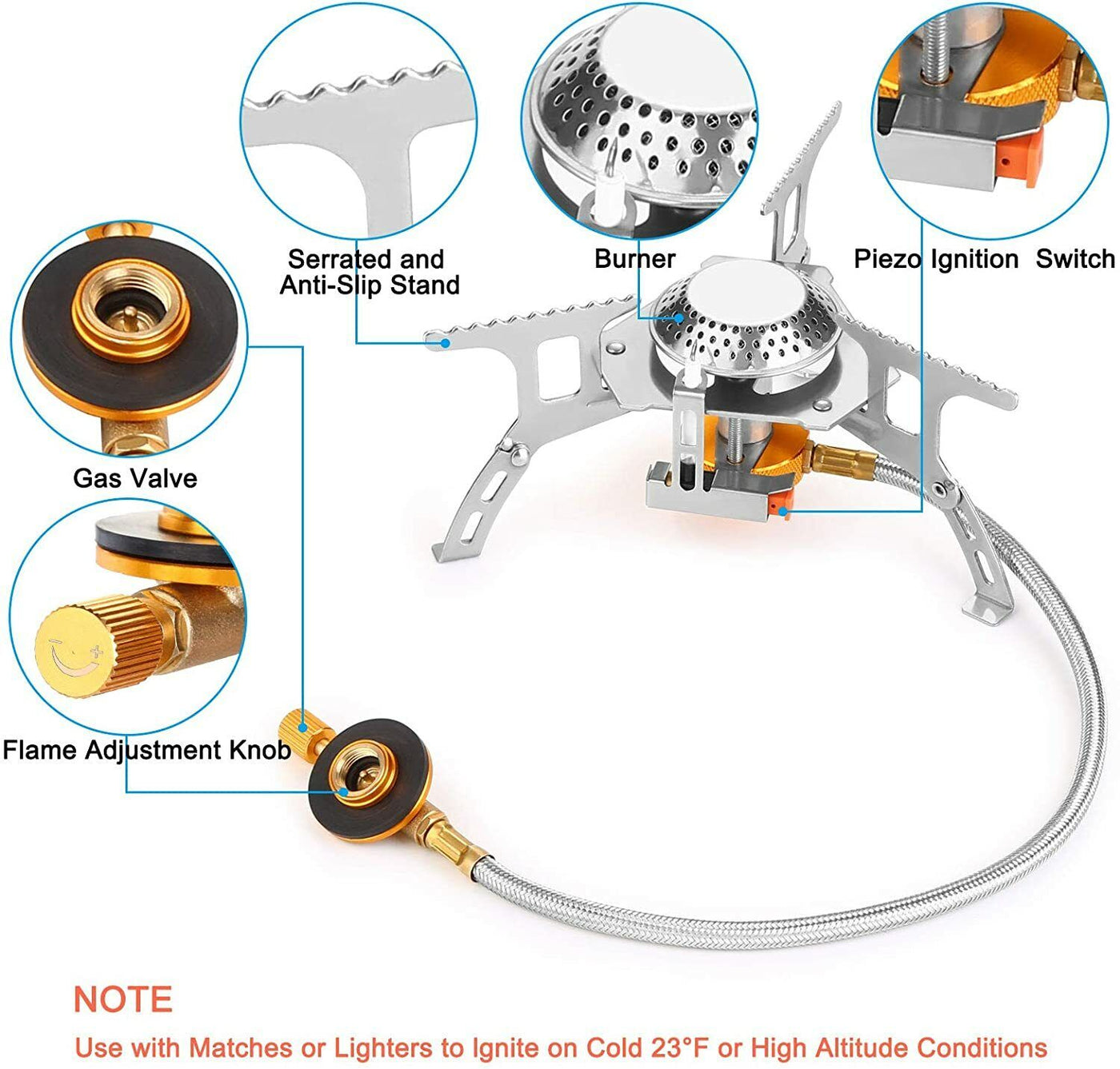 Camping Gas Stove | Portable Gas Stove | MilitaryKart