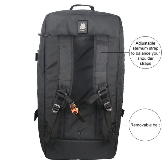 3-in-1 Military Duffel Bag Tactical Backpack, Gym & Travel Rucksack | MilitaryKart 3-in-1 Military Duffel Bag Tactical Backpack, Gym & Travel Rucksack | MilitaryKart