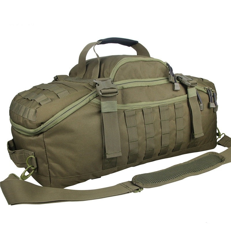 3-in-1 Military Duffel Bag – Tactical Backpack, Gym & Travel Rucksack