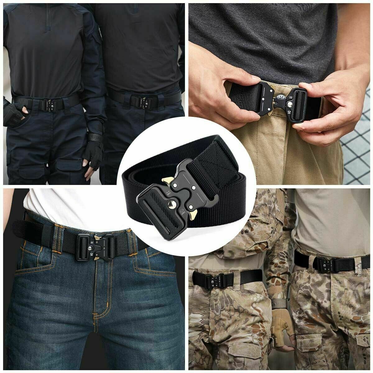 Army Rope Belt Close (esc)