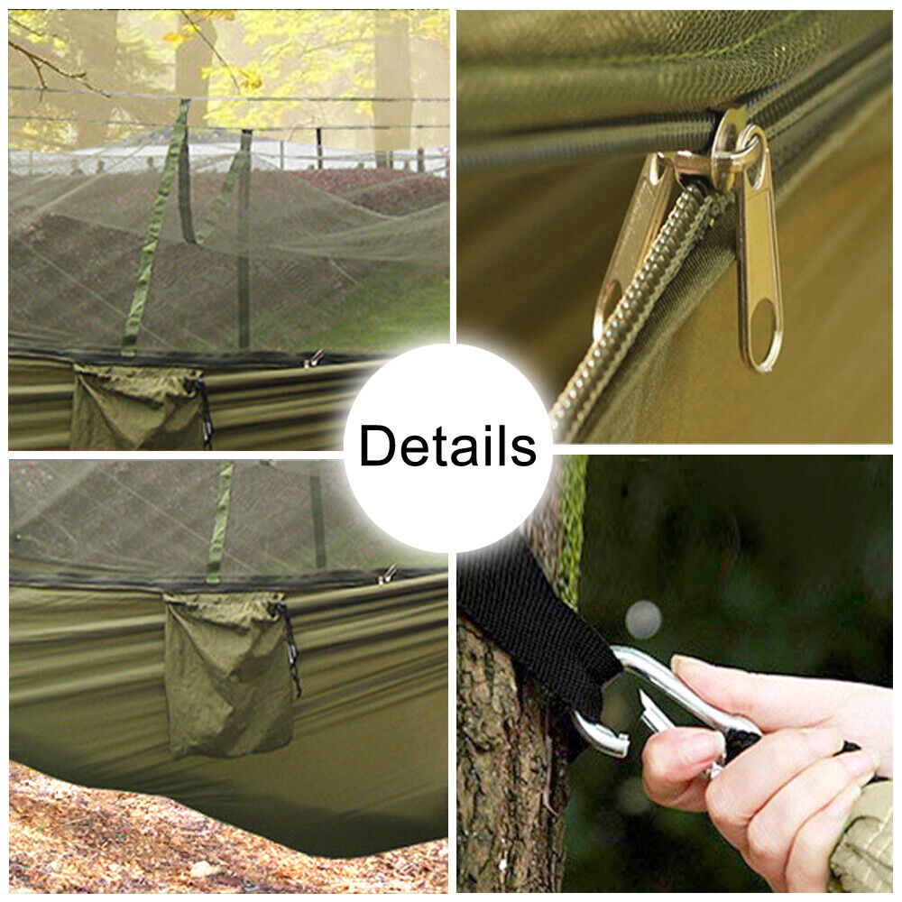 Hammock Camping Kit With Mosquito Net | Under Quilt Blanket | Rainfly Cover Tarp Fall