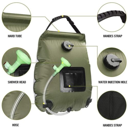 Solar Shower Bag | Heating Shower Bag | MilitaryKart
