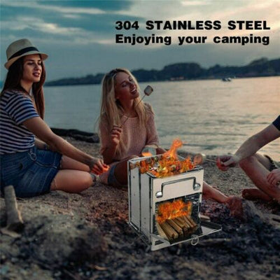 Outdoor Wood Stove | Wood Burning Stove | MilitaryKart